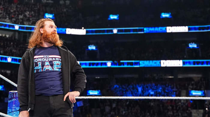 Sami Zayn at 2023 Elimination Chamber